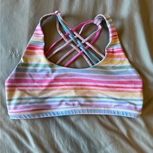 Born Primitive Rainbow Striped Women's Top